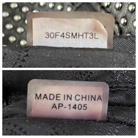 Michael Kors RARE Hamilton Studded Large Black Tote + MK Dust bag MSRP $558 EUC - Picture 16 of 16